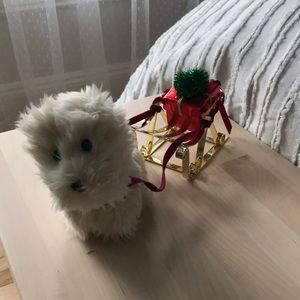 American Girl Dog Coconut’s Christmas Sleigh